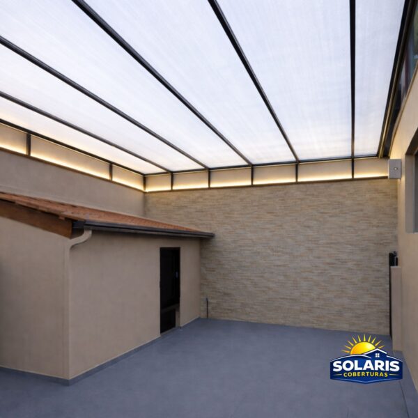 Solaris Coberturas de Policarbonato em Garagem, Aréa externa, Sacadas, (1)